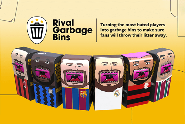 Connect4Climate: Rival Garbage Bins